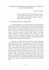 Research paper thumbnail of A universalização da instrução e as liberdades civis e políticas: uma leitura de Perdigão Malheiro