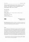 Research paper thumbnail of Multimodal disinformation about otherness on the internet. The spread of racist, xenophobic and Islamophobic fake news in 2020