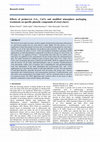 Research paper thumbnail of Effects of preharvest GA3, CaCl2 and modified atmosphere packaging treatments on specific phenolic compounds of sweet cherry