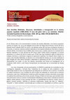 Research paper thumbnail of Reseña de Daniel Moro Vallina: Sara Arenillas Meléndez. "Discursos, identidades y transgresión en la música popular española (1980-2010). El caso del glam rock y sus variantes". Madrid: Sociedad Española de Musicología, 2020. 387 pp. ISBN: 978-84-86878-89-4