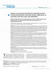 Research paper thumbnail of Spinal versus general anesthesia for minimally invasive transforaminal lumbar interbody fusion: implications on operating room time, pain, and ambulation