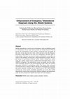 Research paper thumbnail of Enhancement of Emergency Telemedicine Diagnosis Using 3G+ Mobile Systems