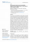 Research paper thumbnail of Measuring the Initial Social Sustainability Impacts of Estate Regeneration: A Case Study of Acton Gardens, London