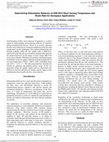 Research paper thumbnail of Determining Deformation Behavior of AISI 9310 Steel Varying Temperature and Strain Rate for Aerospace Applications