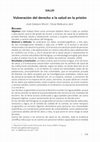 Research paper thumbnail of Vulneración del derecho a la salud en la prisión