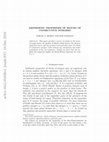 Research paper thumbnail of Arithmetic Properties of Blocks of Consecutive Integers