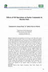 Research paper thumbnail of Effects of Oil Operations on Epebu Community in Bayelsa State