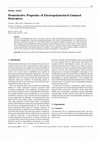 Research paper thumbnail of Permselective Properties of Electropolymerized Guaiacol Derivatives