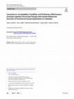 Research paper thumbnail of Correction to: Acceptability, Feasibility, and Preliminary Effectiveness of Group Cognitive Processing Therapy with Female Adolescent Survivors of Commercial Sexual Exploitation in Cambodia