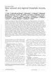 Research paper thumbnail of New national and regional bryophyte records, 29