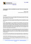 Research paper thumbnail of Italian Law No. 67/2006 on Discrimination Against People with Disabilities: An OVERVIEW1