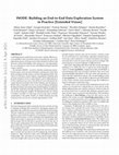 Research paper thumbnail of INODE: Building an End-to-End Data Exploration System in Practice [Extended Vision]