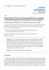 Research paper thumbnail of Article Shape-Memory Properties of Segmented Polymers Containing Aramid Hard Segments and Polycaprolactone Soft Segments