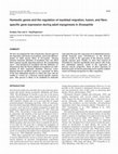 Research paper thumbnail of Homeotic genes and the regulation of myoblast migration, fusion, and fibre-specific gene expression during adult myogenesis in Drosophila