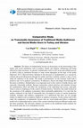 Research paper thumbnail of Comparative Study on Transmedia Awareness of Traditional Media Audiences and Social Media Users in Turkey and Ukraine