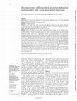 Research paper thumbnail of Socioeconomic di V erentials in recurrent ischaemia and mortality after acute myocardial infarction