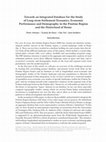 Research paper thumbnail of Towards an Integrated Database for the Study of Long-term Settlement Dynamics, Economic Performance and Demography in the Pontine Region and the Hinterland of Rome