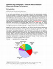 Research paper thumbnail of Greening our Cleanrooms -Tools to Help us Improve Cleanroom Energy Performance