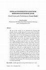 Research paper thumbnail of Dengan Pendekatan Saintifik Berwawasan Ramah Anak (Studi Kasus pada Pembelajaran Lesson Study)