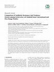 Research paper thumbnail of Comparison of Antibiotic Resistance and Virulence Factors among Escherichia coli Isolated from Conventional and Free-Range Poultry