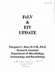 Research paper thumbnail of FeLV & FIV UPDATE