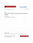 Research paper thumbnail of Role of fesoterodine in the treatment of overactive bladder