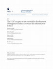 Research paper thumbnail of The P2X7 receptor is not essential for development of imiquimod-induced psoriasis-like inflammation in mice