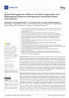 Research paper thumbnail of Spinal Meningiomas: Influence of Cord Compression and Radiological Features on Preoperative Functional Status and Outcome