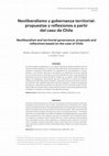 Research paper thumbnail of Neoliberalismo y gobernanza territorial: propuestas y reflexiones a partir del caso de Chile