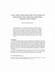 Research paper thumbnail of A New Model without Dark Matter for the Rotation of Spiral Galaxies: the Connections among Shape, Kinematics and Evolution