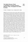 Research paper thumbnail of The Indian Resource Panel: A Mechanism to Promote Resource Efficiency Policy Throughout the Indian Economy