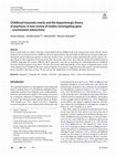 Research paper thumbnail of Childhood traumatic events and the dopaminergic theory of psychosis: A mini-review of studies investigating gene – environment interactions