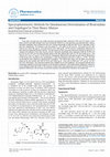 Research paper thumbnail of Spectrophotometric Methods for Simultaneous Determination of Rivaroxaban and Clopidogrel in Their Binary Mixture