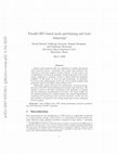 Research paper thumbnail of Parallel SFC-based mesh partitioning and load balancing