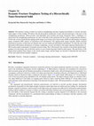 Research paper thumbnail of Dynamic Fracture-Toughness Testing of a Hierarchically Nano-Structured Solid