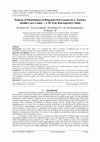 Research paper thumbnail of Pattern of Distribution of Biopsied Oral Lesions In A Tertiary Health Care Centre – A 10 Year Retrospective Study