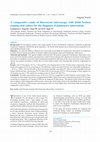 Research paper thumbnail of A comparative study of fluorescent microscopy with Ziehl-Neelsen staining and culture for the diagnosis of pulmonary tuberculosis