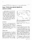 Research paper thumbnail of Upper Ordovician glacial deposits in southern Jordan