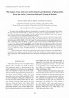 Research paper thumbnail of The major, trace and rare earth element geochemistry of glauconites from the early Cretaceous Kurnub Group of Jordan