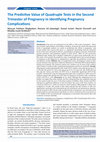 Research paper thumbnail of The Predictive Value of Quadruple Tests in the Second Trimester of Pregnancy in Identifying Pregnancy Complications