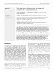 Research paper thumbnail of Mycobacterium tuberculosis: ecology and evolution of a human bacterium