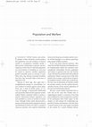 Research paper thumbnail of Population and Warfare a test of the turchin model in pueblo societies