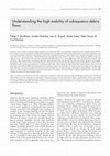 Research paper thumbnail of Understanding the high mobility of subaqueous debris flows