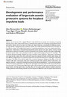 Research paper thumbnail of Development and performance evaluation of large-scale auxetic protective systems for localised impulsive loads