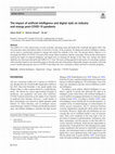 Research paper thumbnail of The impact of artificial intelligence and digital style on industry and energy post-COVID-19 pandemic