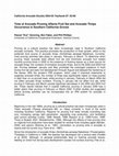 Research paper thumbnail of California Avocado Society 2004-05 Yearbook 87: 83-96 Time of Avocado Pruning Affects Fruit Set and Avocado Thrips Occurrence in Southern California Groves