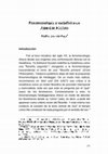 Research paper thumbnail of "Fenomenología y Metafísica en Jean-Luc Marion", en Bauschwitz, F. / Pellejero, E. / Moreira, G. (eds.) O Habitar e Inabitual,  UFRN, ISBN 978-65-995185-1-5, 2022, pp. 176-188.