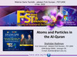 Research paper thumbnail of SR Webinar 4 Feb 2022  -Atomism and Particles in the Quran