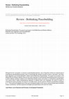 Research paper thumbnail of Review-Rethinking Peacebuilding