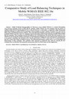 Research paper thumbnail of Comparative Study of Load Balancing Techniques in Mobile WiMAX IEEE 802.16e